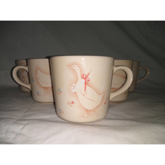 Corning goose country promenade mugs (set of 6) - Picture 3 of 6